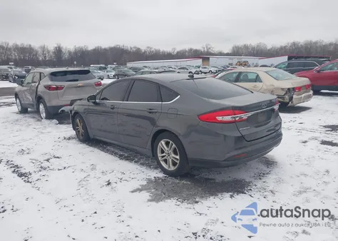 2018 Ford Fusion Se из США, поврежденный, VIN 3FA6P0H75JR103980